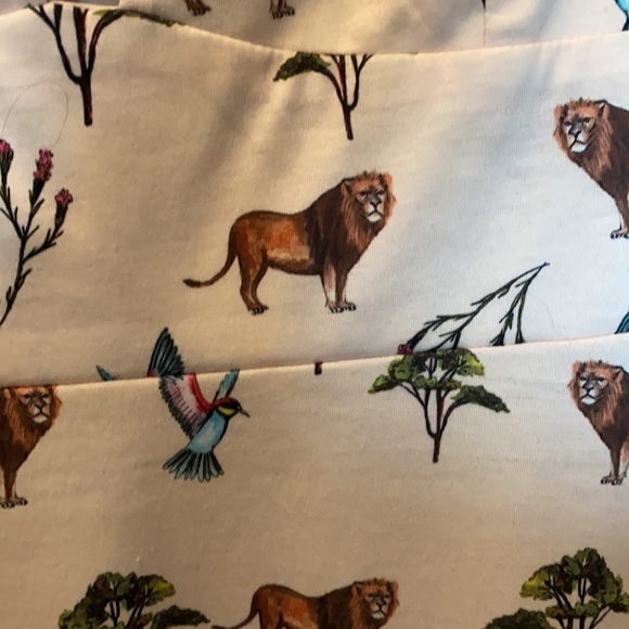 Animal + nature print dress. Size medium. - Picture 2 of 2